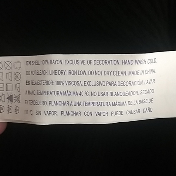 Forever 21 Cropped Embroidered Black Tank Top, S - Picture 8 of 8